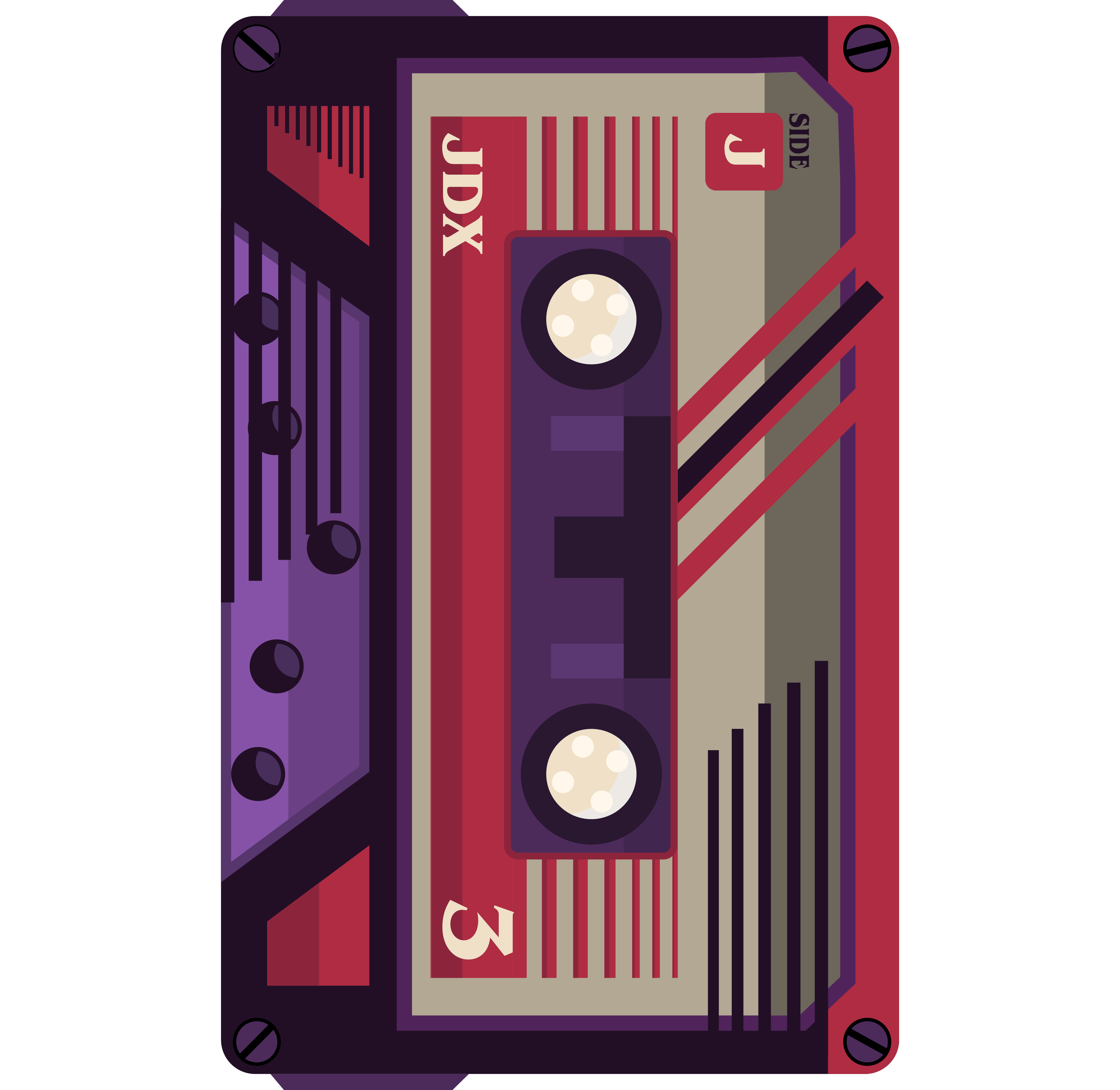 Cassette Badge