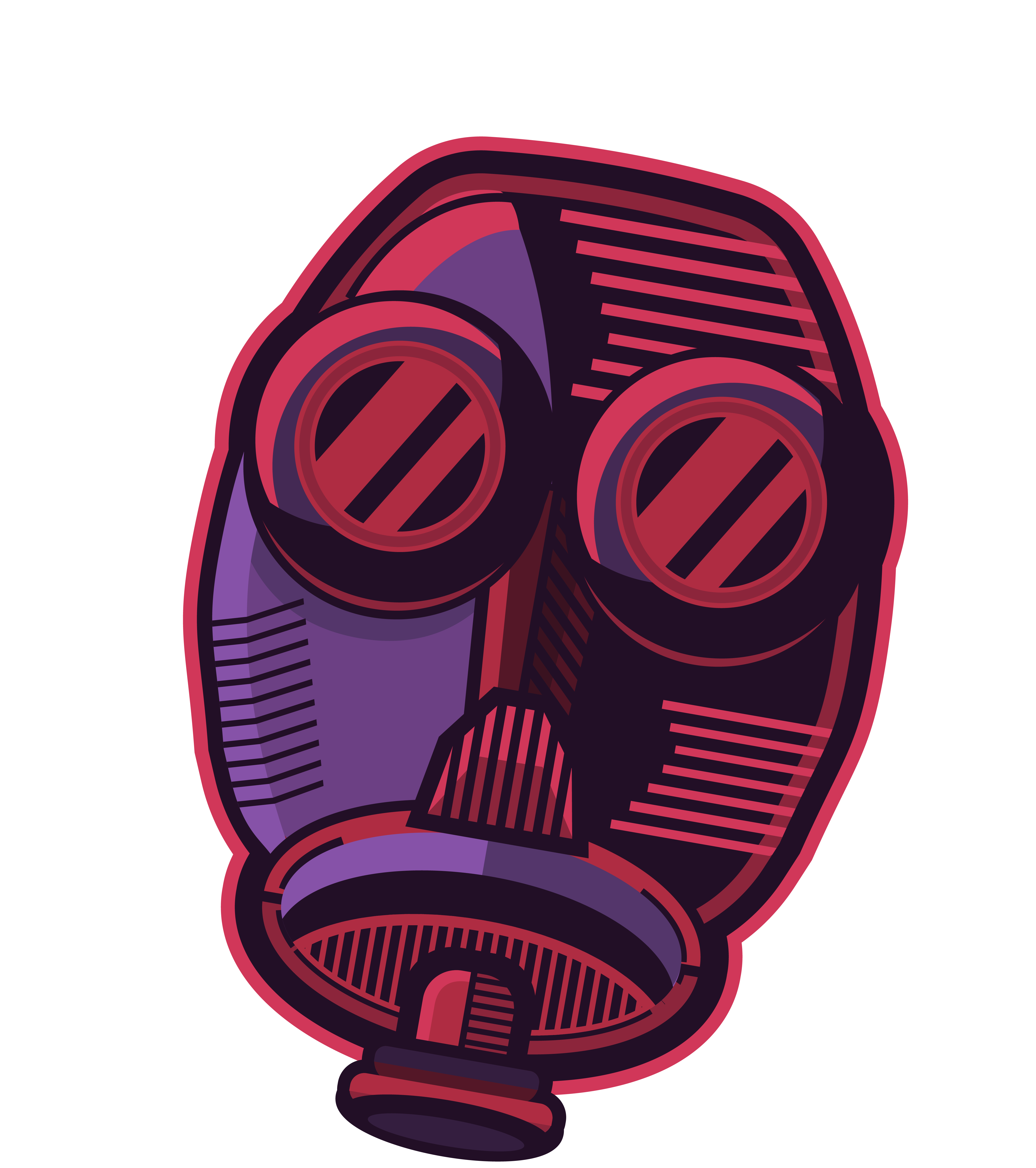 Gas Mask Badge